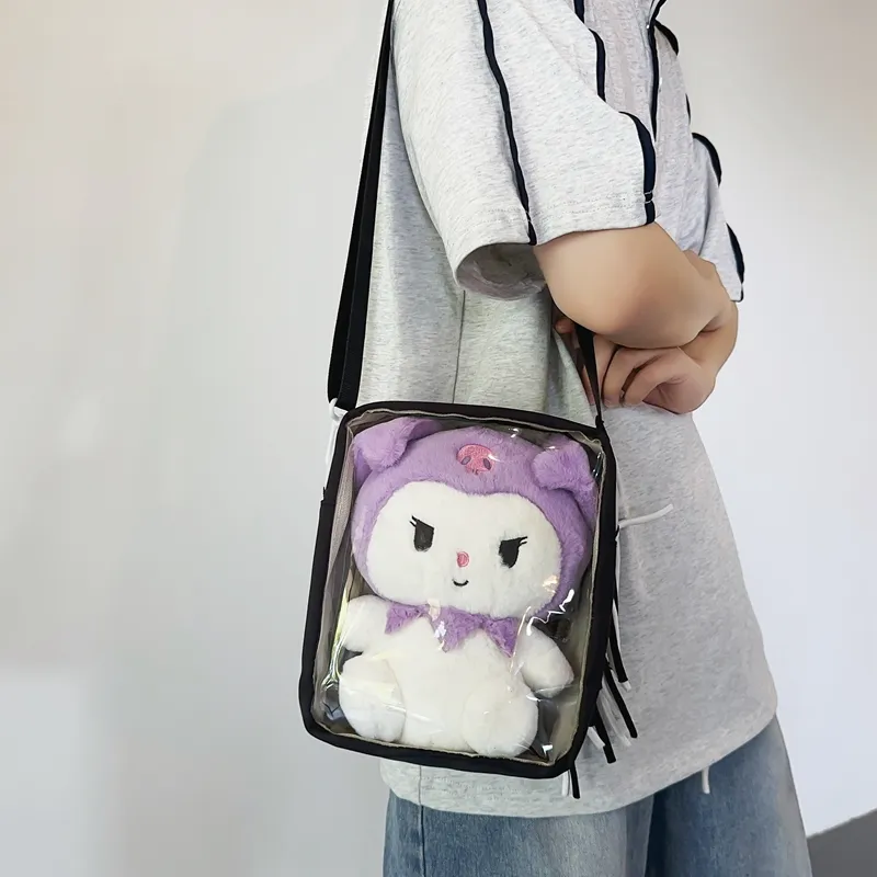 Alcohol Dragon Nylon Fabric Shoulder Bag Crossbody Bag Regular Unisex Black/White/Gray/Yellow/Blue/Purple-9