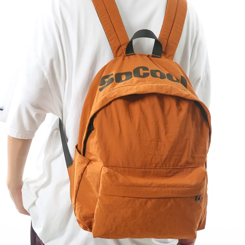Alcohol Dragon Nylon Backpack Unisex Multicolor-21