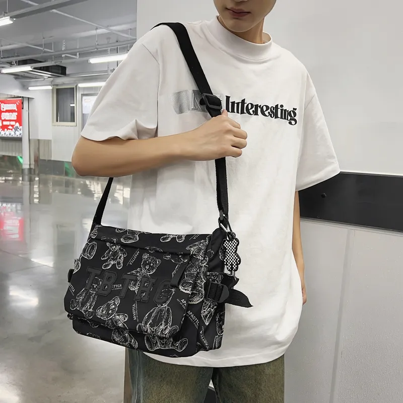 Alcohol dragon Crossbody Bags-1