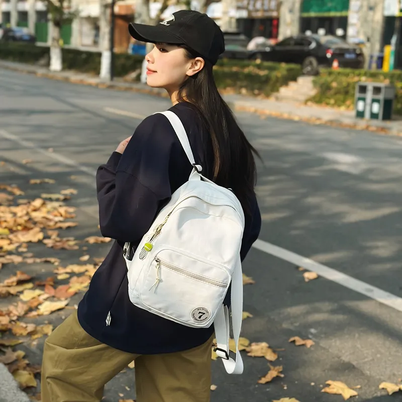 Alcohol Dragon Nylon Backpack Women's-10