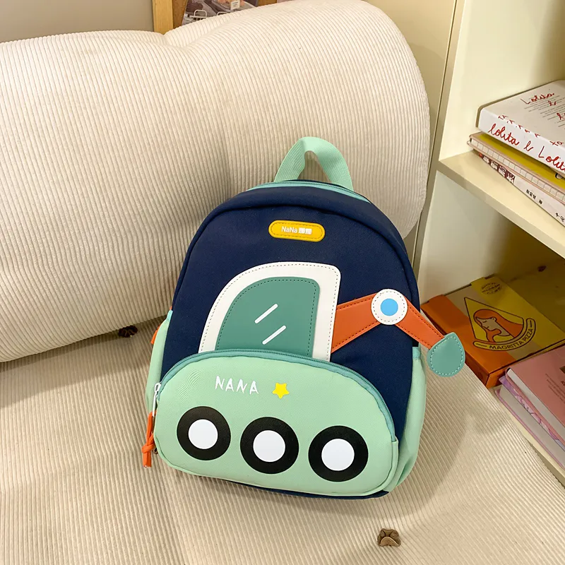 Alcohol Dragon Nylon Backpack Regular Kids' Multicolor-8