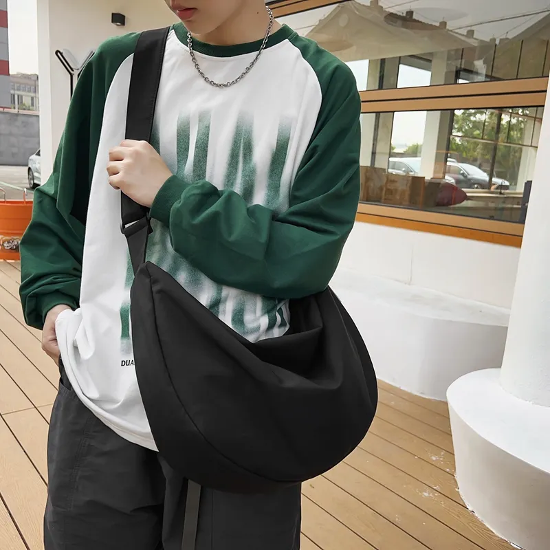 GOBLIN SHARKS 1759 Nylon Dumpling Bag Shoulder Bag Regular Unisex Multicolor-14