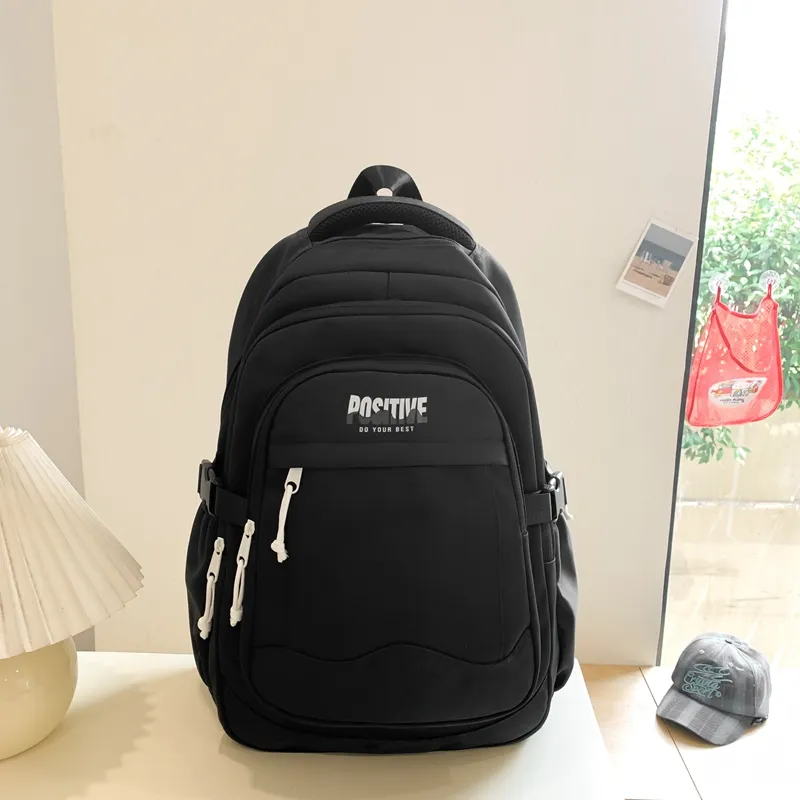 Alcohol Dragon Nylon Backpack Women's Multicolor-2