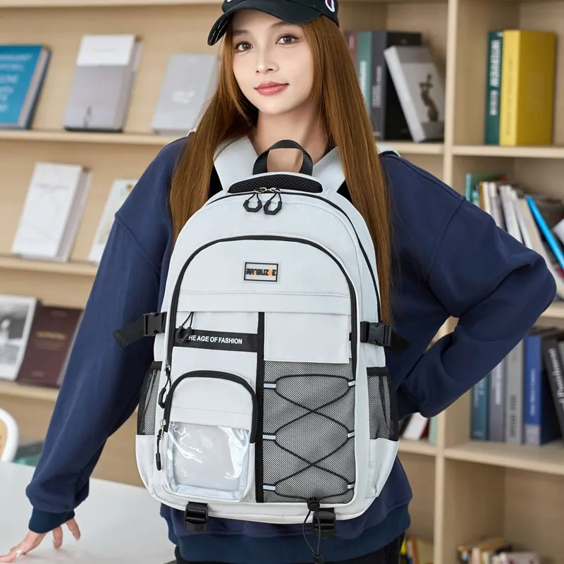 Alcohol Dragon Polyester Backpack Unisex Multicolor-18