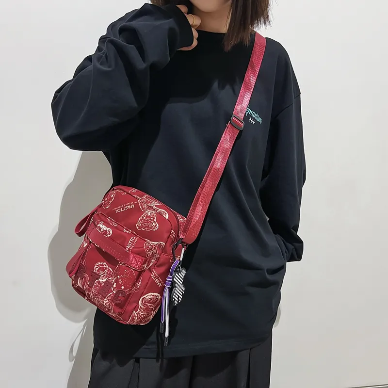 Alcohol dragon Crossbody Bags-16