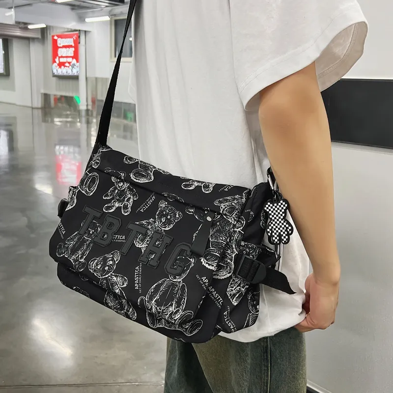 Alcohol dragon Crossbody Bags-4