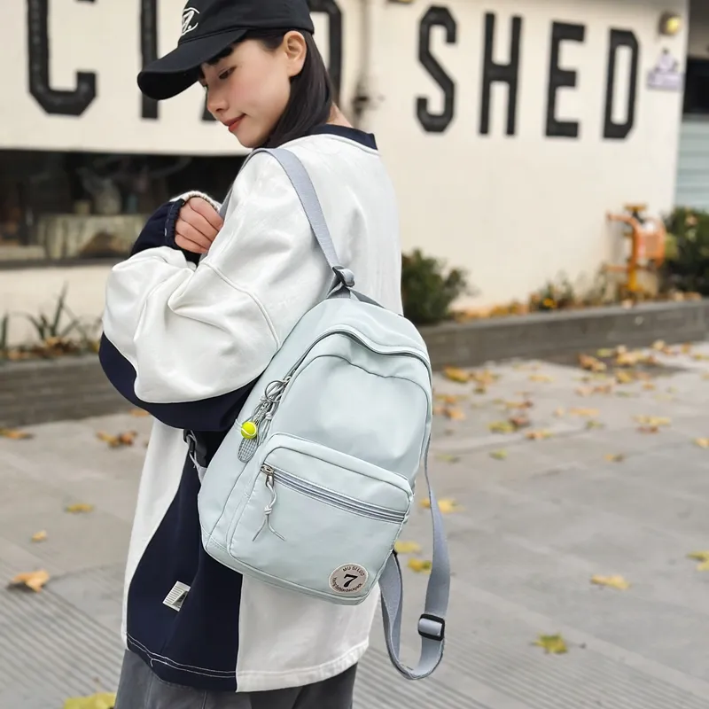 Alcohol Dragon Nylon Backpack Women's-18