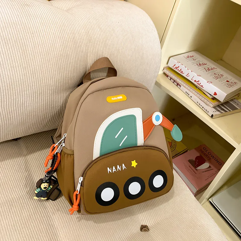 Alcohol Dragon Nylon Backpack Regular Kids' Multicolor-13