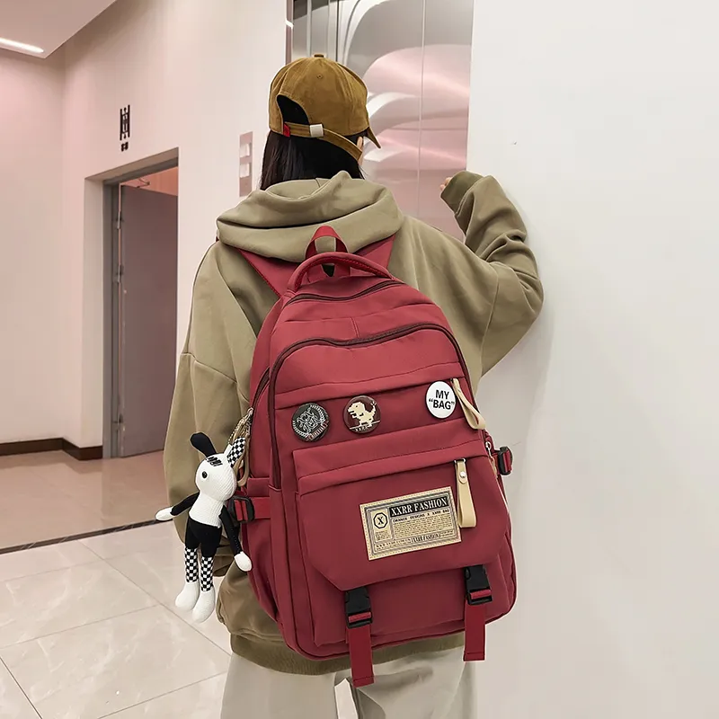Alcohol Dragon Oxford Backpack Regular Unisex Multicolor-18