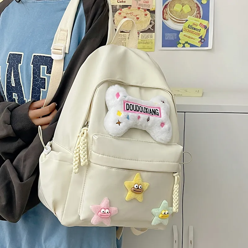 Alcohol Dragon Nylon Backpack Women's-10