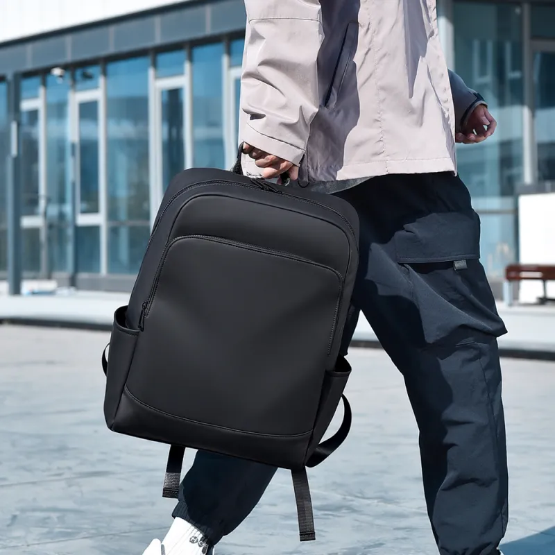 Alcohol Dragon Nylon Backpack Men's Black/Gray/Green-3