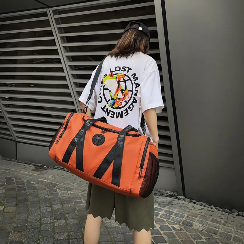 Alcohol Dragon Oxford One Shoulder Crossbody Handbag, Travel Bag Unisex-1