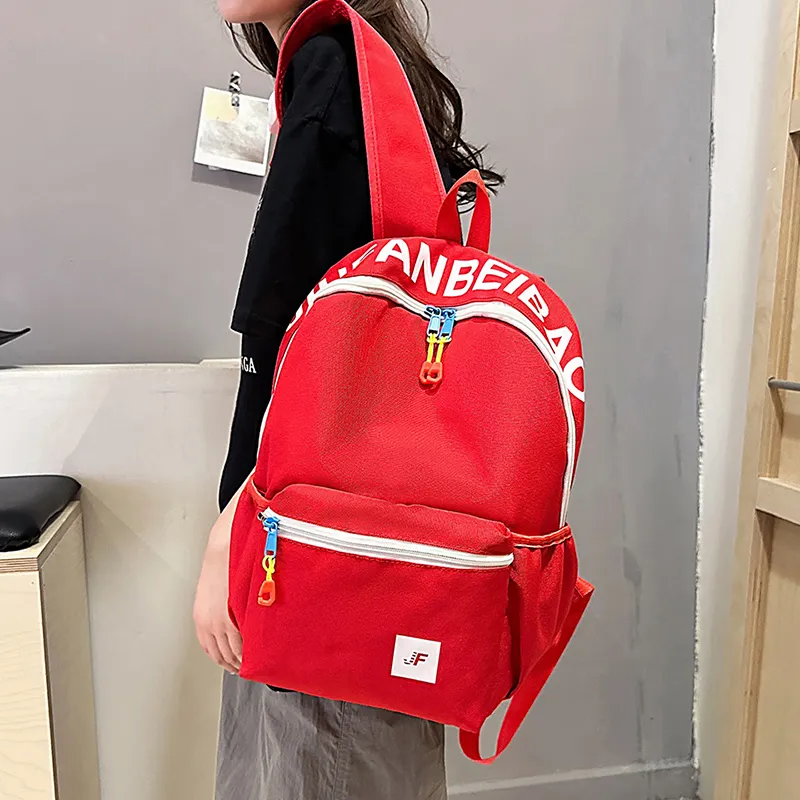 Alcohol Dragon Oxford Backpack Regular Unisex Fuchsia/Pink/Red/Blue-16