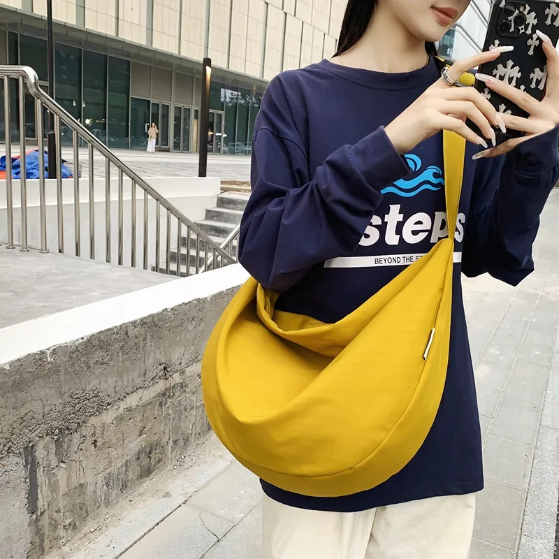 GOBLIN SHARKS 1759 Nylon Dumpling Bag Shoulder Bag Regular Unisex Multicolor-3