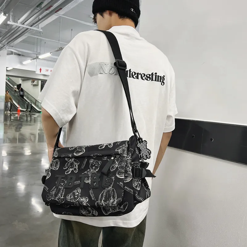 Alcohol dragon Crossbody Bags-2