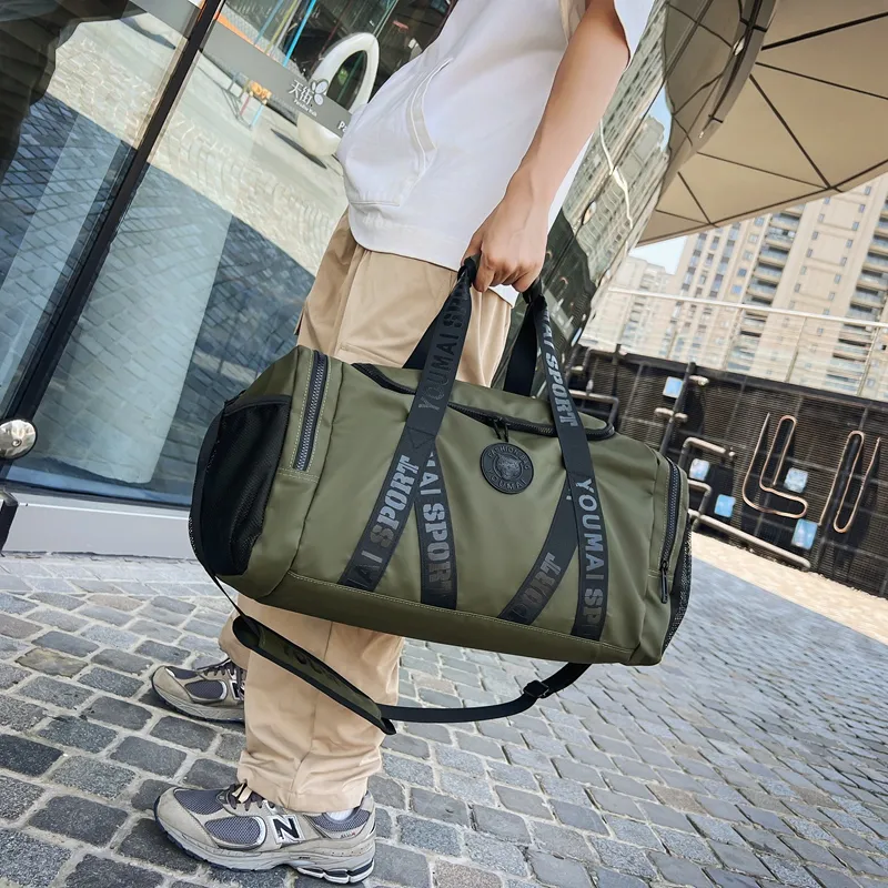 Alcohol Dragon Oxford One Shoulder Crossbody Handbag, Travel Bag Unisex-22