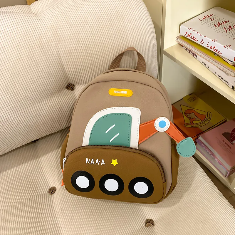 Alcohol Dragon Nylon Backpack Regular Kids' Multicolor-14