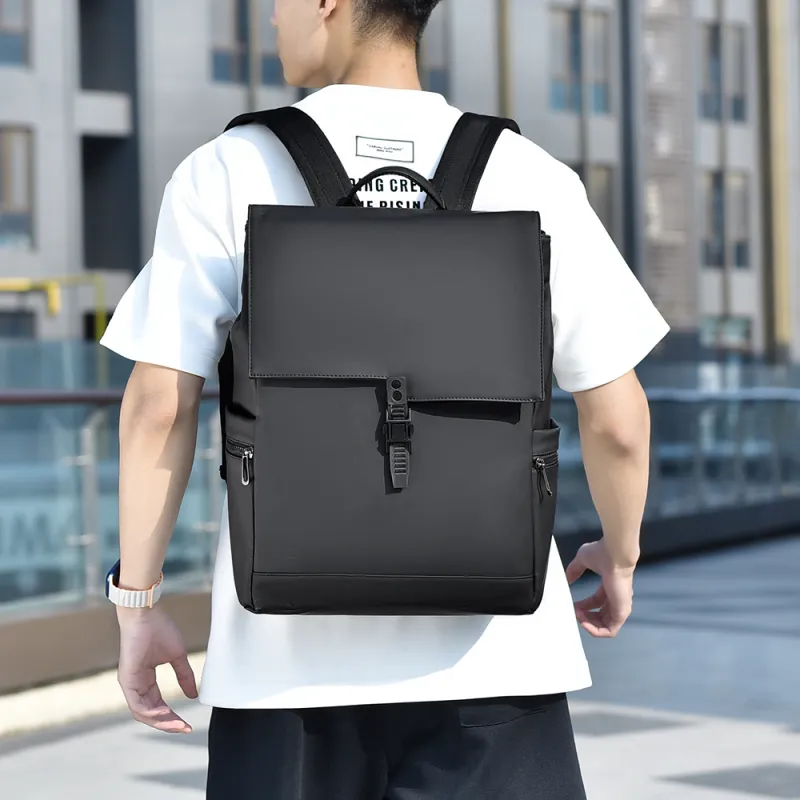 Alcohol Dragon Abrasion Resistant Fabric Backpack Men's Multicolor-1