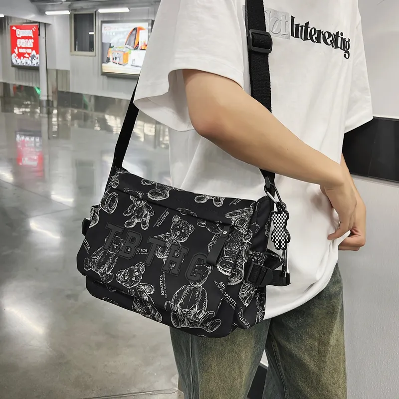 Alcohol dragon Crossbody Bags-6