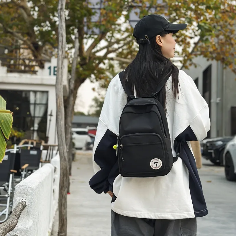 Alcohol Dragon Nylon Backpack Women's-3
