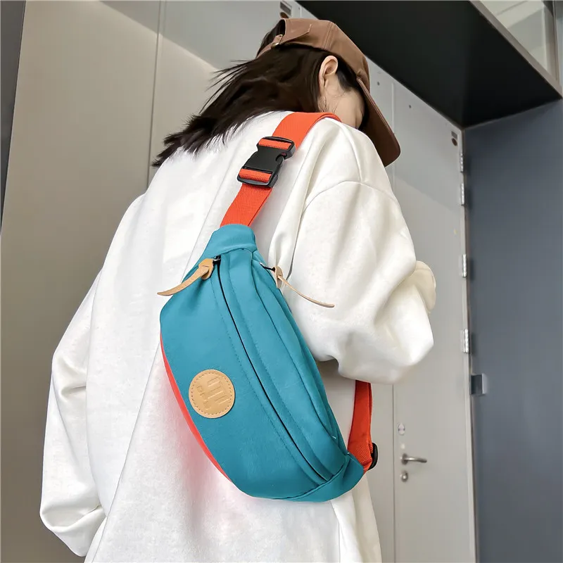 Alcohol Dragon Oxford Sling Bag Regular Unisex Light Gray/Khaki/Orange Red/Lake Green/Black-1