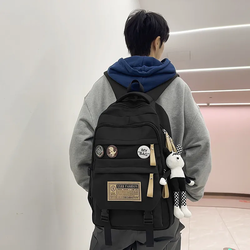Alcohol Dragon Oxford Backpack Regular Unisex Multicolor-1