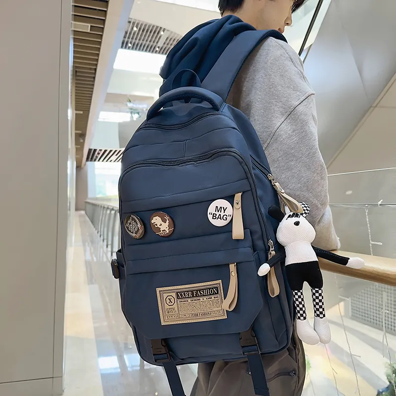 Alcohol Dragon Oxford Backpack Regular Unisex Multicolor-21