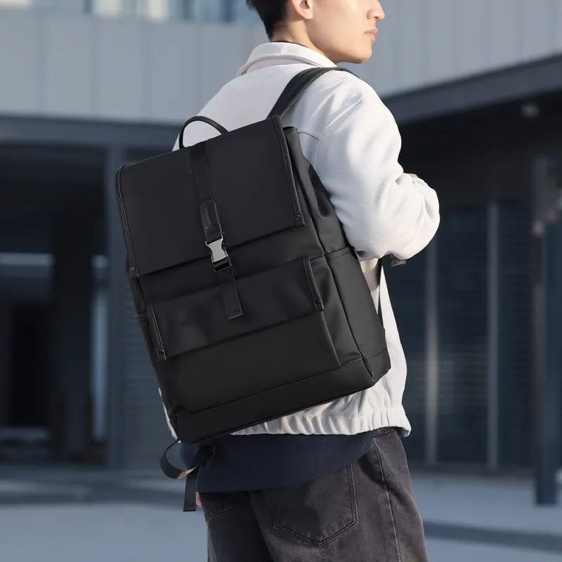 Alcohol Dragon Nylon Backpack Men's Multicolor-1