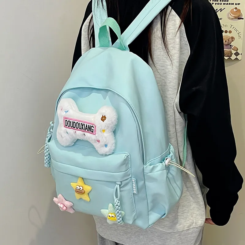 Alcohol Dragon Nylon Backpack Women's-30