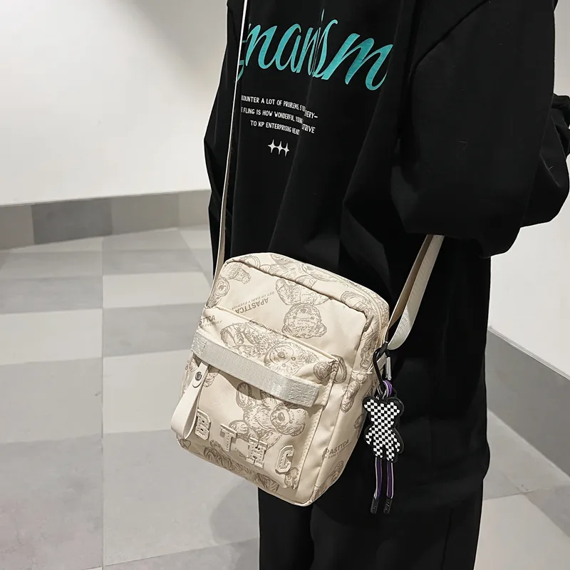 Alcohol dragon Crossbody Bags-3