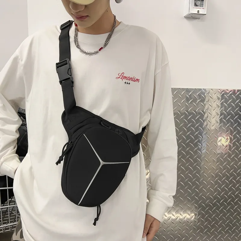 Alcohol dragon Crossbody Bags Black-5