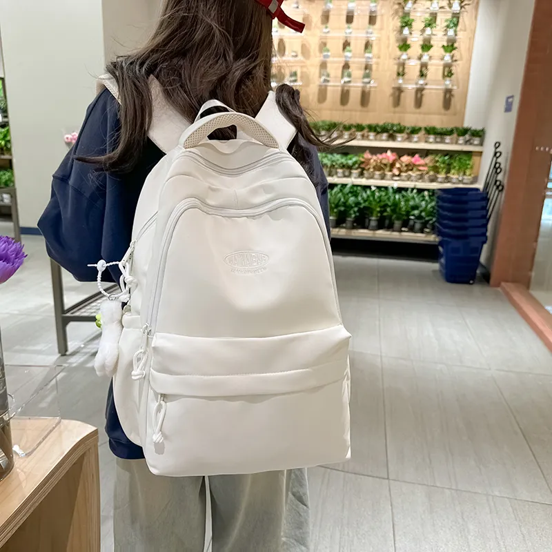 Alcohol Dragon Nylon Backpack Women's Multicolor-15