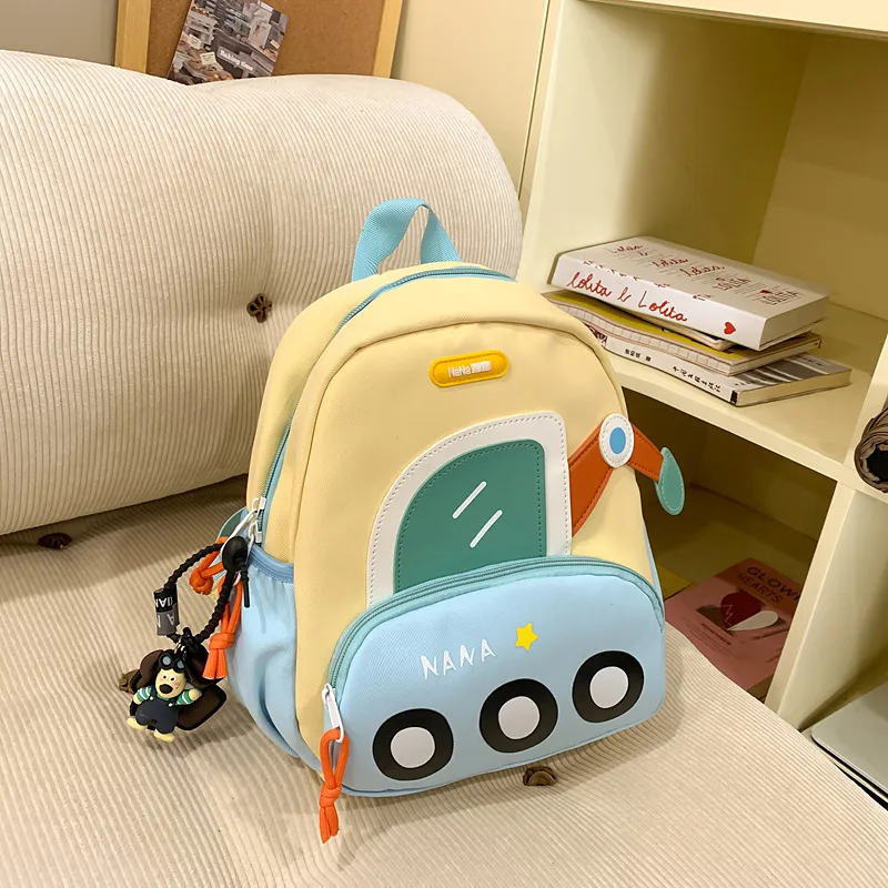 Alcohol Dragon Nylon Backpack Regular Kids' Multicolor-4
