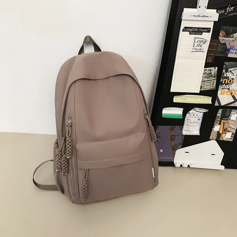 Alcohol Dragon Nylon Backpack Regular Unisex Multicolor-29
