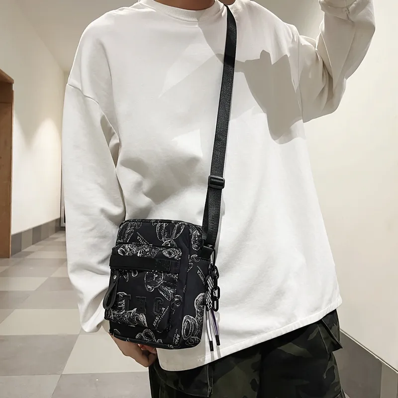 Alcohol dragon Crossbody Bags-8