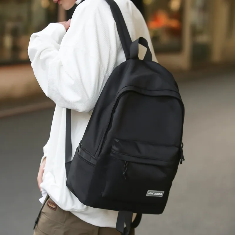 Alcohol Dragon Nylon Backpack Regular Unisex Black/Blue/White/Red-8