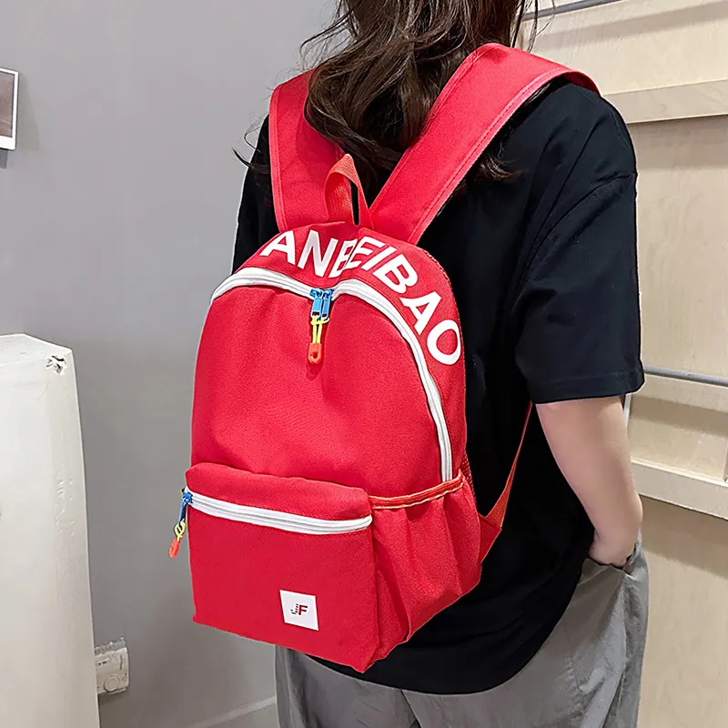 Alcohol Dragon Oxford Backpack Regular Unisex Fuchsia/Pink/Red/Blue-18