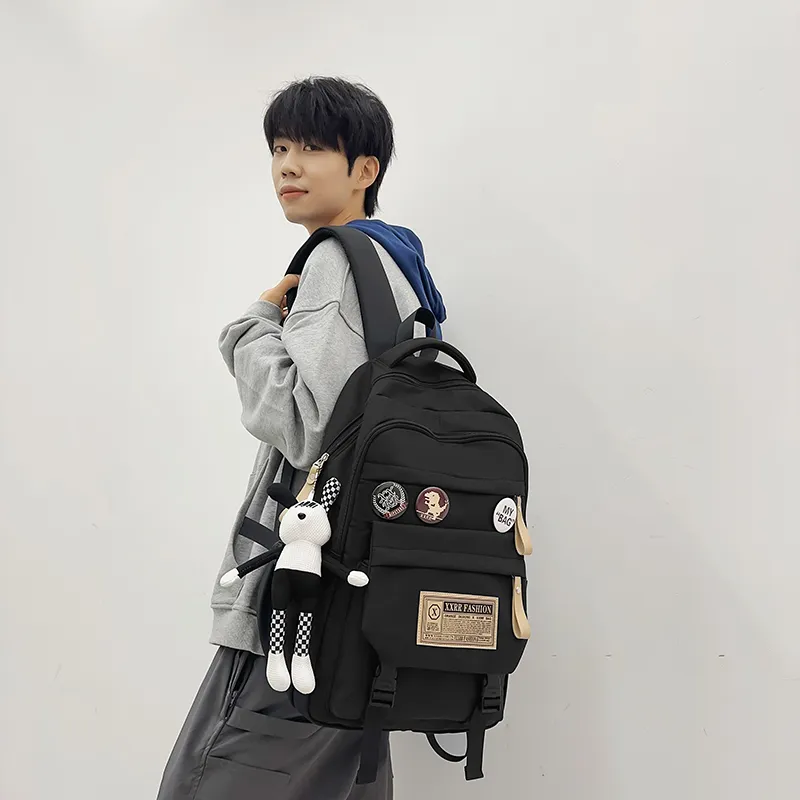 Alcohol Dragon Oxford Backpack Regular Unisex Multicolor-3