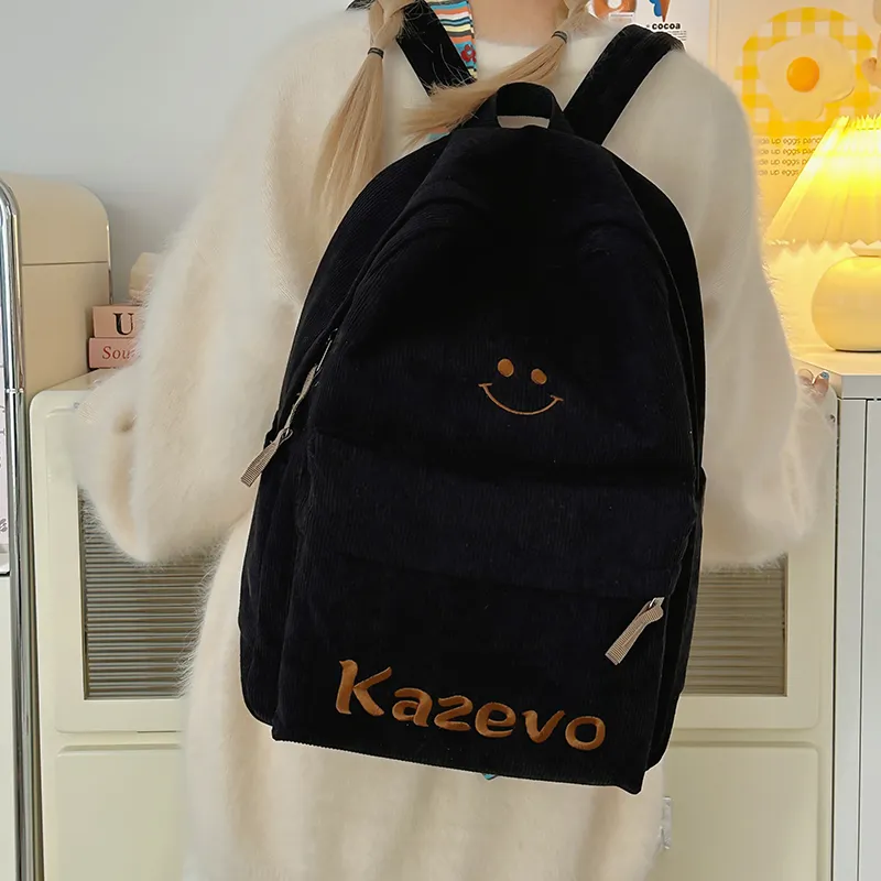Alcohol Dragon Nylon Backpack Women's Multicolor-3
