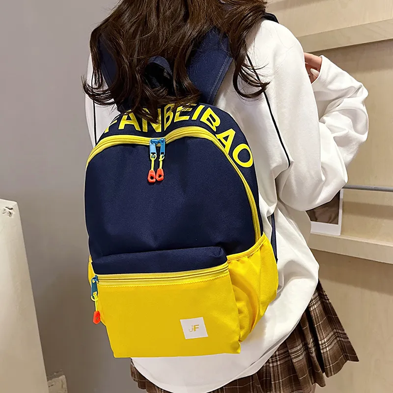Alcohol Dragon Oxford Backpack Regular Unisex Fuchsia/Pink/Red/Blue-21