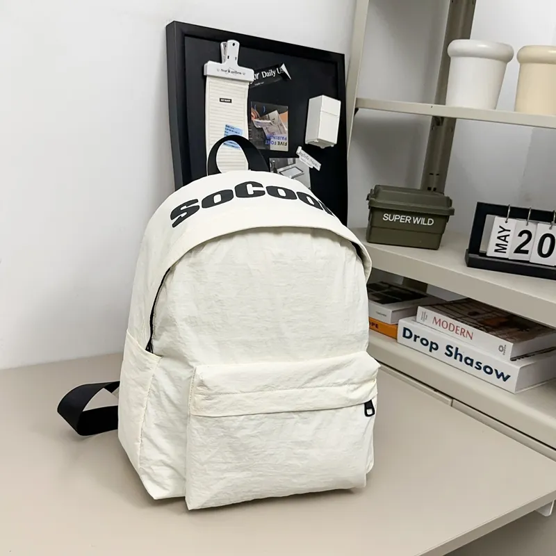 Alcohol Dragon Nylon Backpack Unisex Multicolor-27