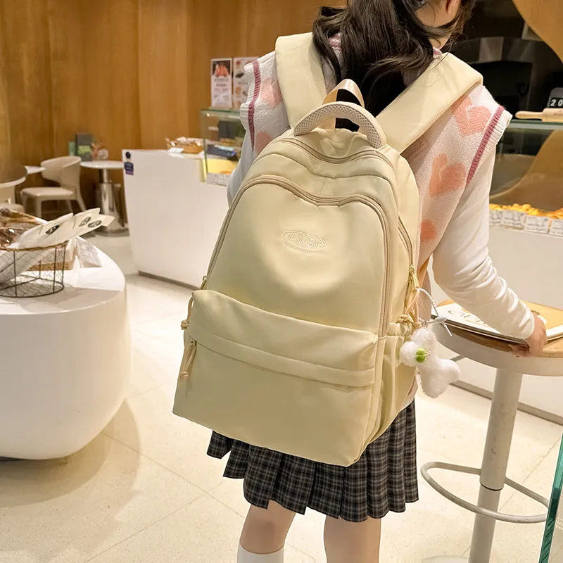 Alcohol Dragon Nylon Backpack Women's Multicolor-27