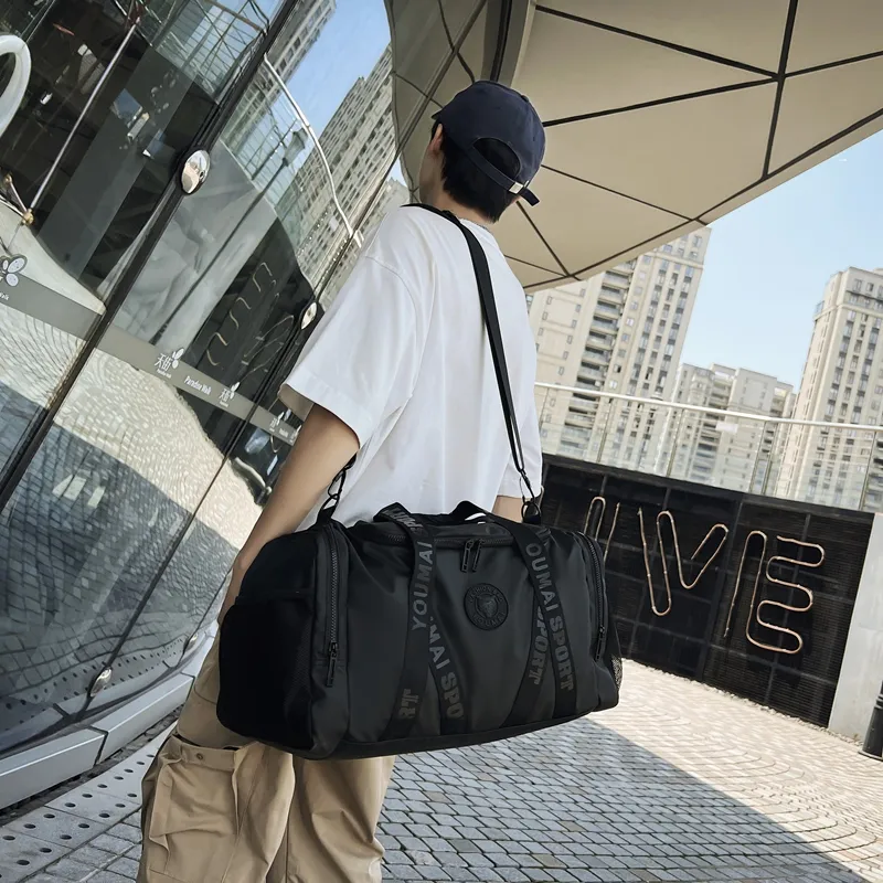 Alcohol Dragon Oxford One Shoulder Crossbody Handbag, Travel Bag Unisex-5