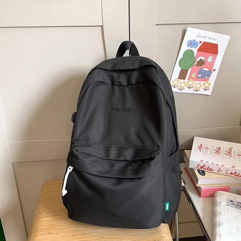 Alcohol Dragon Nylon Backpack Regular Women's Multicolor-2