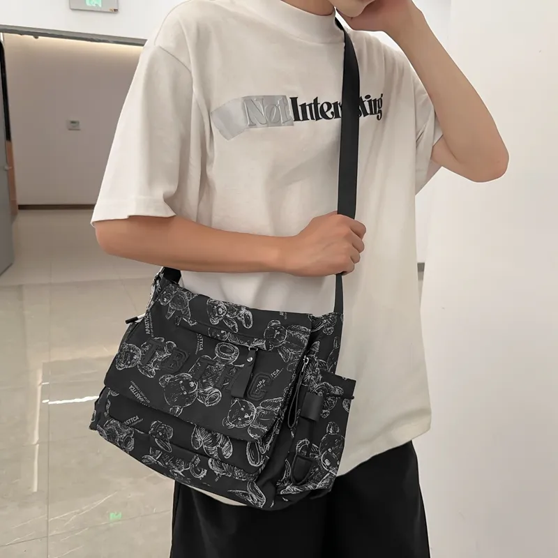 Alcohol dragon Shoulder Bags-5
