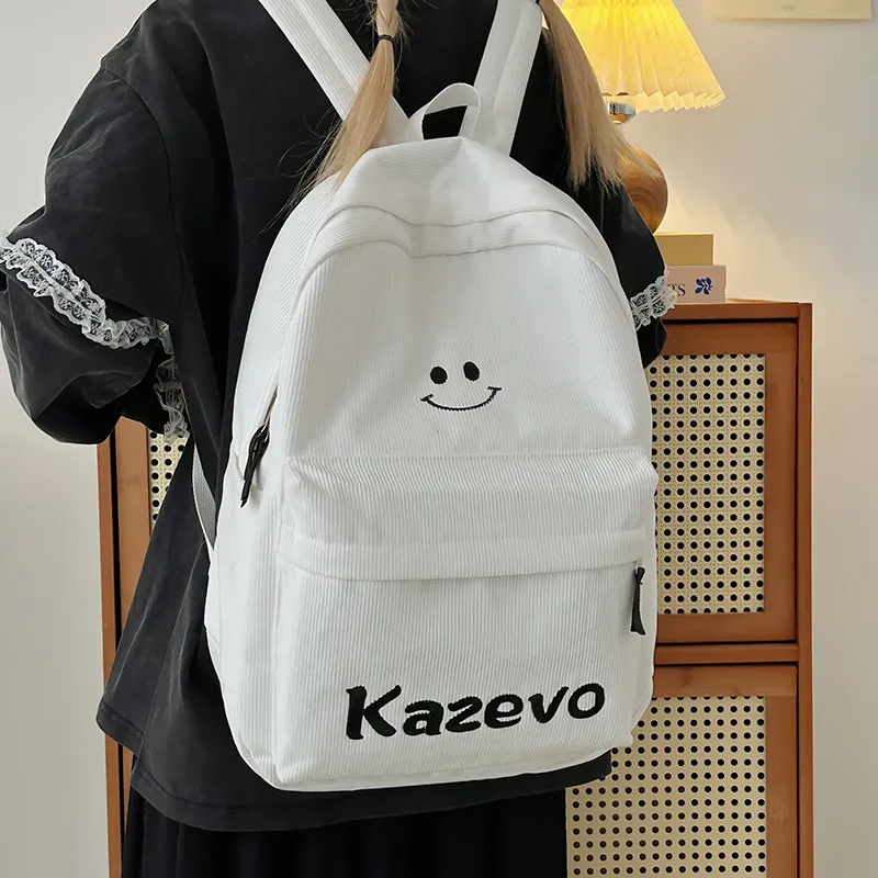 Alcohol Dragon Nylon Backpack Women's Multicolor-8