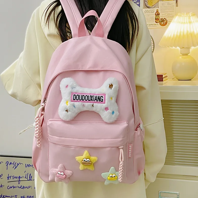 Alcohol Dragon Nylon Backpack Women's-1
