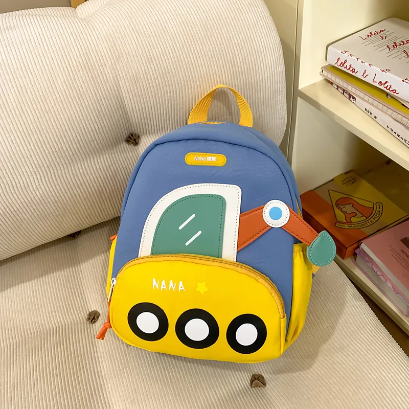 Alcohol Dragon Nylon Backpack Regular Kids' Multicolor-11