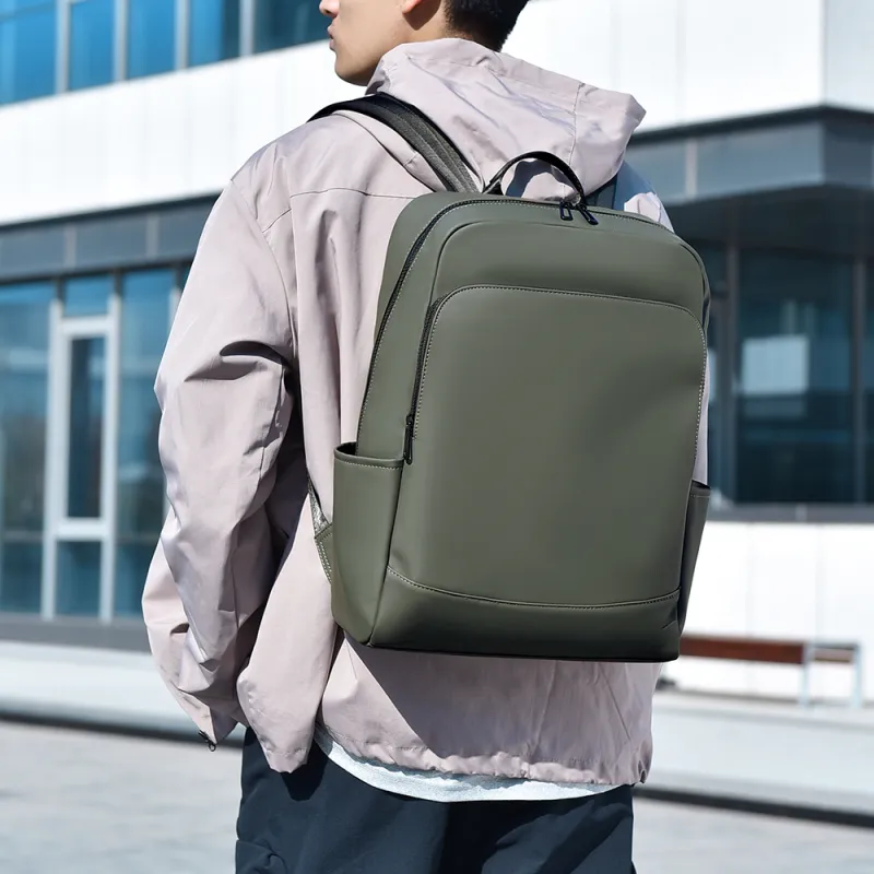 Alcohol Dragon Nylon Backpack Men's Black/Gray/Green-8