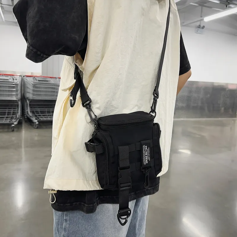 Alcohol dragon Crossbody Bags Black-3